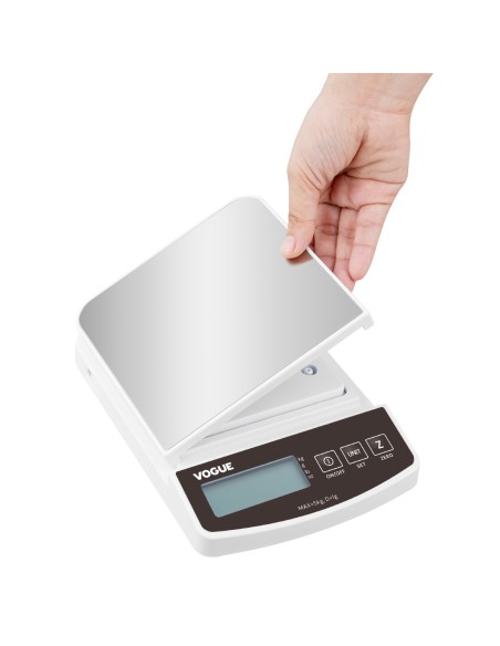 Balance électronique Vogue 5kg - précision 1g, LCD vert