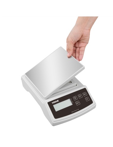 Balance électronique Vogue 10kg - 2g, affichage LCD vert