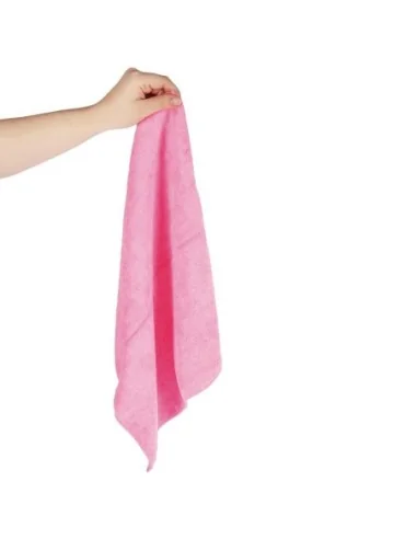 Chiffons microfibres Jantex rouges (Lot de 5)