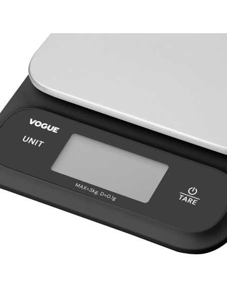 Balance électronique étanche Vogue 3 kg - Blanc