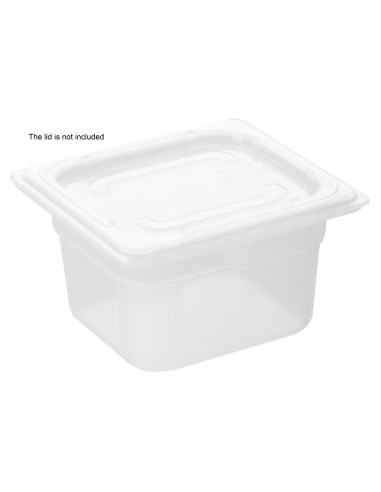 Bac Nisbets Essentials GN 1/6 100 mm - 1,5 L transparent