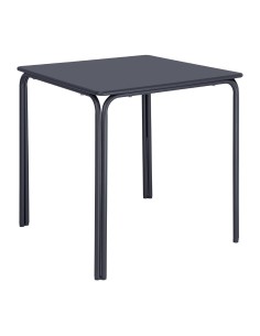 Table carrée Bolero Adeline 700mm bleu ardoise - 125kg