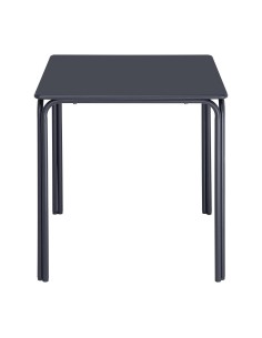 Table carrée Bolero Adeline 700mm bleu ardoise - 125kg 2
