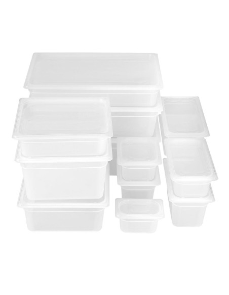 Couvercle polypropylène Nisbets Essentials GN 1/4