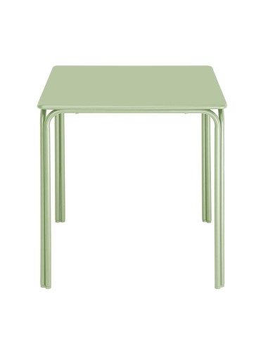Table carrée Bolero Adeline 700 mm vert clair - CHR