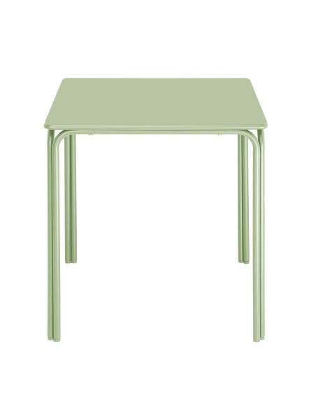 Table carrée Bolero Adeline 700 mm vert clair - CHR