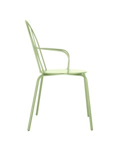 Fauteuils Bolero Adeline vert clair - lot de 4 2