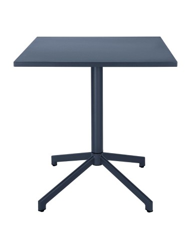 Table basculante Bolero Porto bleu ardoise 700x750 mm