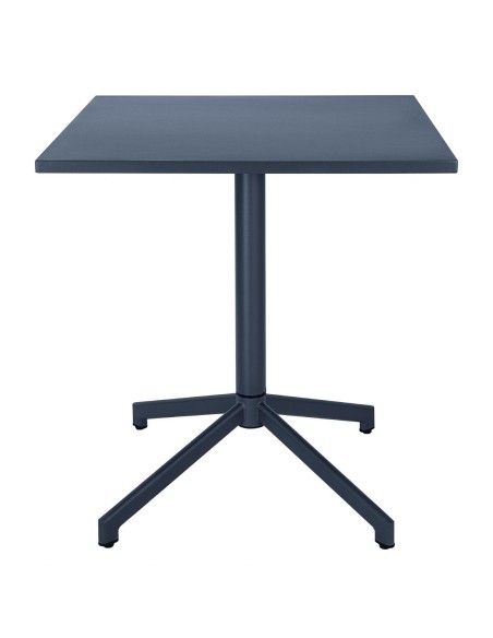 Table basculante Bolero Porto bleu ardoise 700x750 mm