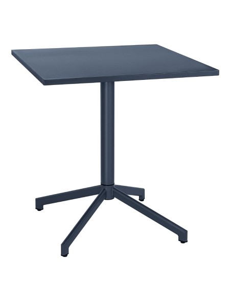 Table basculante Bolero Porto bleu ardoise 700x750 mm
