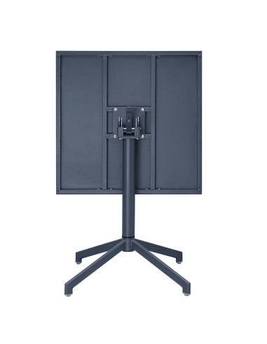 Table basculante Bolero Porto bleu ardoise 700x750 mm