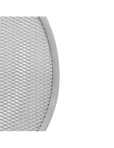 Grille à pizza aluminium Vogue 405 mm - cuisson uniforme