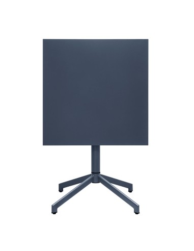 Table basculante Bolero Porto bleu ardoise 700x750 mm