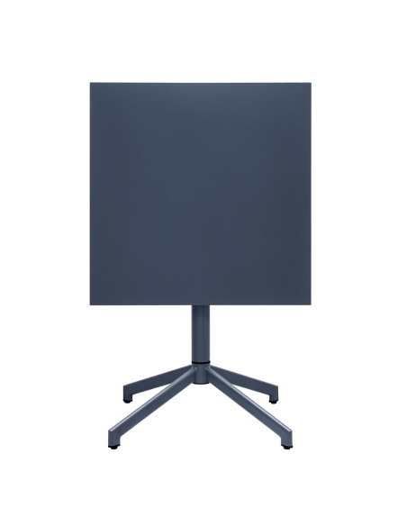 Table basculante Bolero Porto bleu ardoise 700x750 mm