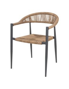 Fauteuils d'extérieur rotin PE Bolero Eden - lot de 4