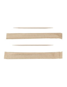 Cure-dents bois FSC® Sier Disposables 65mm - lot 1000