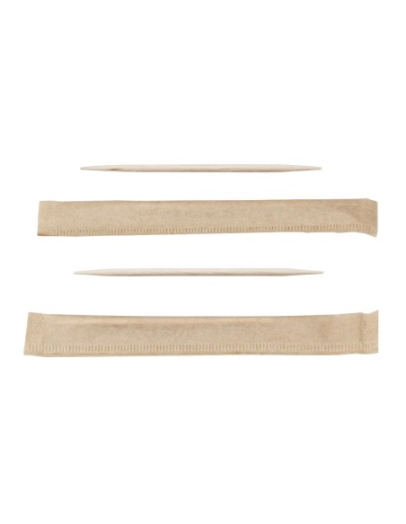 Cure-dents bois FSC® Sier Disposables 65mm - lot 1000