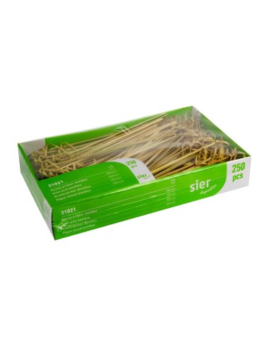 Piques nœuds bambou 180mm - Lot de 250 Sier Disposables