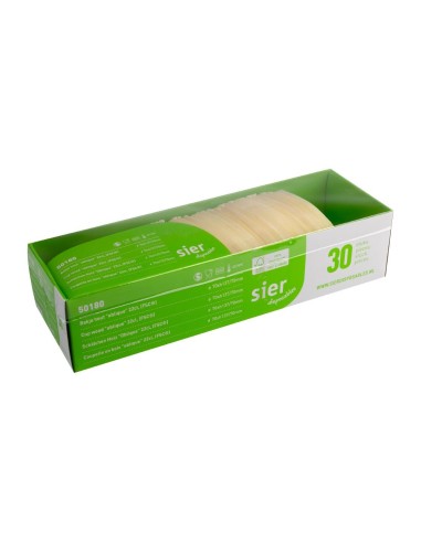 Coupelles obliques bois FSC® Sier Disposables 220ml lot de 30