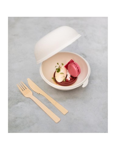 Fourchettes bambou 170 mm Sier Disposables - lot de 50
