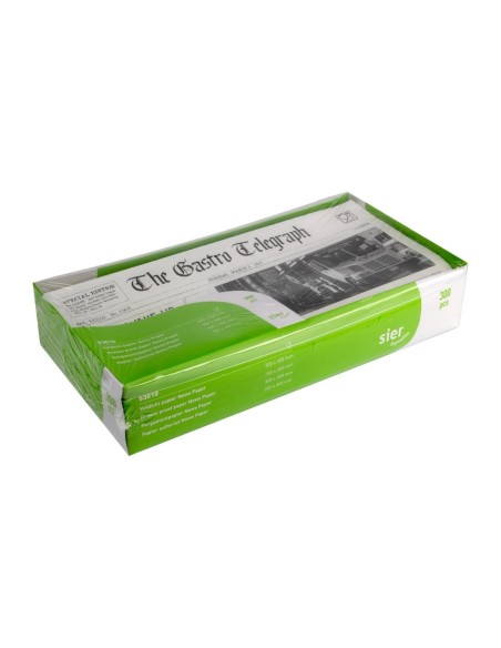 Papier ingraissable Sier Disposables 300x300 mm - Lot de 300