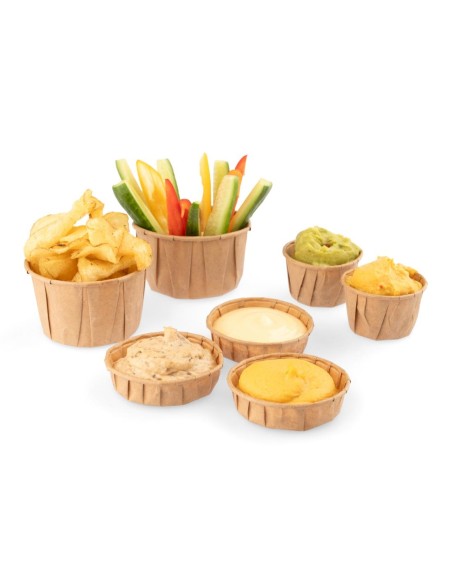 Pots ronds papier FSC 37 ml - Sier Disposables (lot 200)