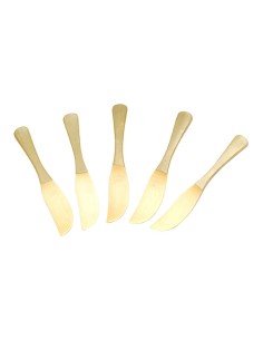 Couteau bambou 90 mm Sier Disposables - Lot de 30 2