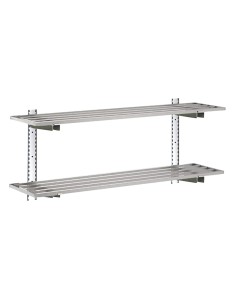 Étagère complète 2 niveaux Gastro-M 1000x400x20 mm