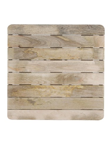 Table à manger Bolero Bistro 650 mm en bois de manguier