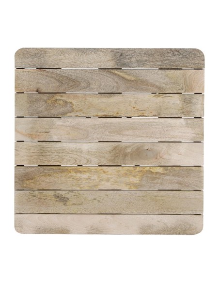 Table à manger Bolero Bistro 650 mm en bois de manguier