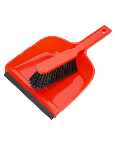 Ensemble pelle et balayette Jantex rouge - 226 mm