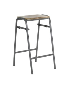 Tabourets de bar Bolero Cantina bronze - lot de 4 2