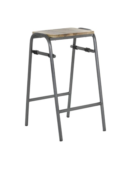 Tabourets de bar Bolero Cantina bronze - lot de 4