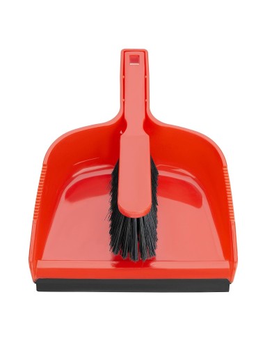 Ensemble pelle et balayette Jantex rouge - 226 mm