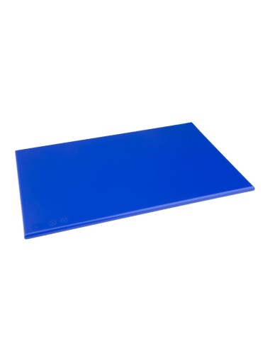 Planche à découper Hygiplas bleue 450x300x12 mm