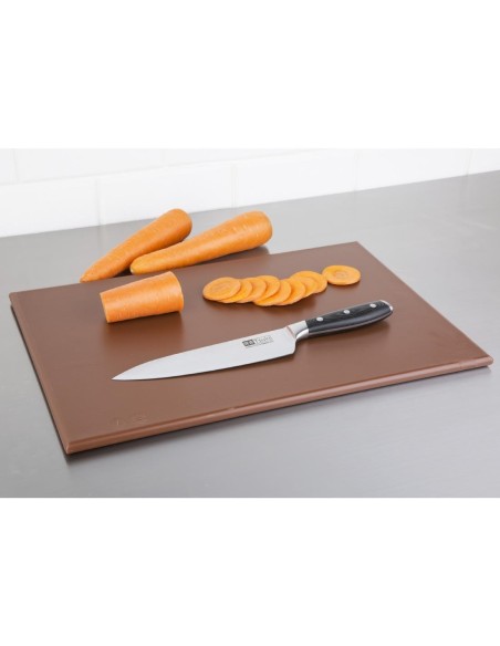 Planche à découper Hygiplas marron 12x450x300 mm