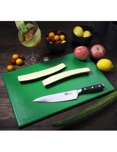 Planche à découper haute densité Hygiplas verte 2