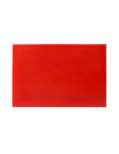 Planche à découper Hygiplas rouge - 12x450x300 mm