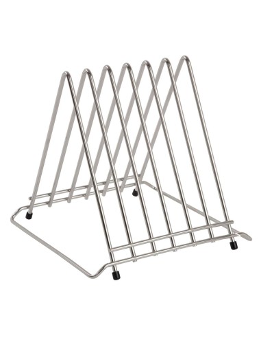 Support pour planches à découper Hygiplas - 6 planches inox