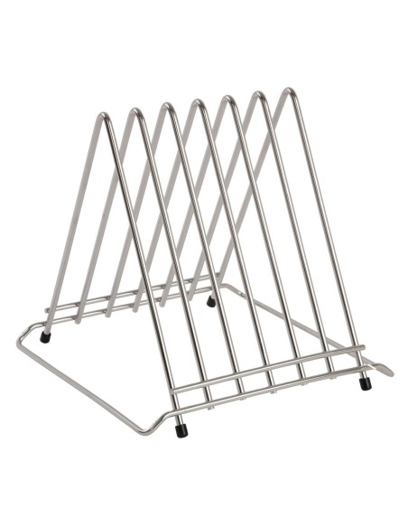 Support pour planches à découper Hygiplas - 6 planches inox