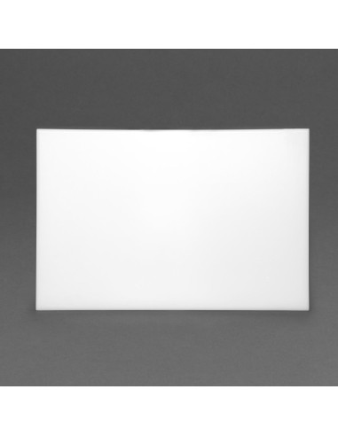 Planche à découper Hygiplas blanche HDPE 12x450 mm