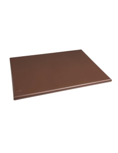 Planche à découper extra large Hygiplas marron 600x450 mm