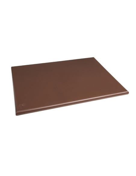 Planche à découper extra large Hygiplas marron 600x450 mm