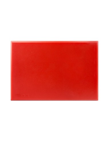 Planche à découper Hygiplas rouge - 25x450x300 mm