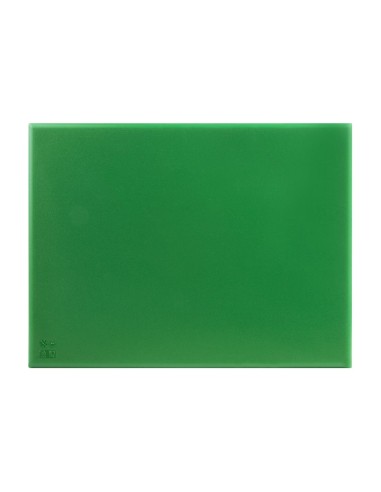 Planche à découper extra large verte Hygiplas - 600x450 mm