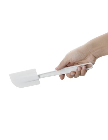 Spatule et maryse embout caoutchouc Vogue 255 mm - Blanc