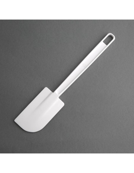 Spatule et maryse embout caoutchouc Vogue 255 mm - Blanc