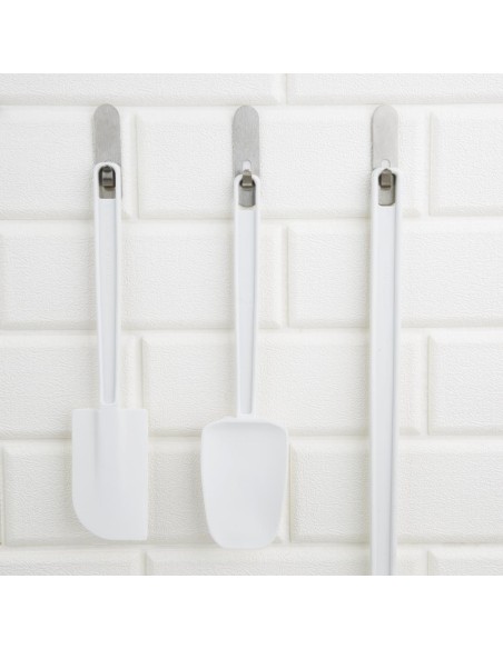 Spatule-cuillère Vogue 255mm - Caoutchouc blanc