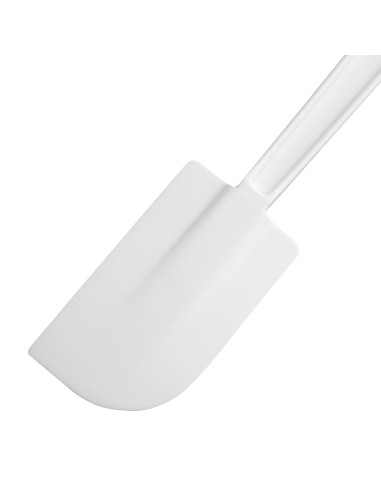 Spatule et maryse embout caoutchouc Vogue 255 mm - Blanc