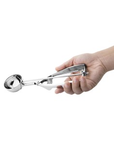 Portionneur à glace en inox Vogue 36 ml - 24 boules par litre 2